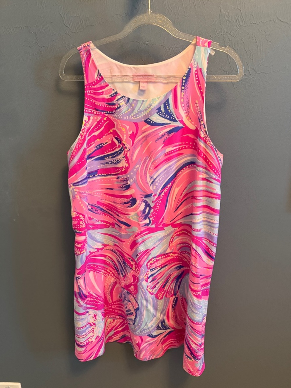 Lilly Pulitzer Pink & Purple Jackie Shift Dress
